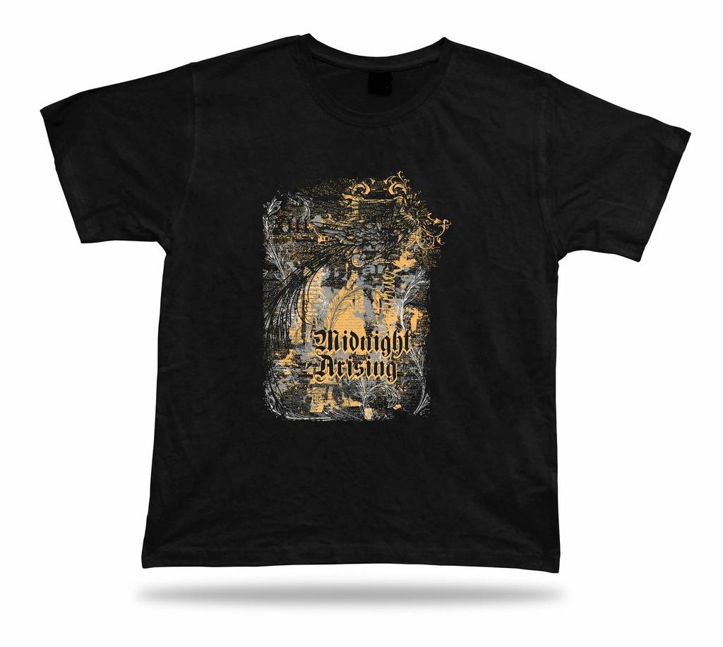 Midnight Arising Angry Flying Bird Floral tshirt tee modern stylish idea design