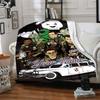 Ghostbusters Personalized Text Blanket Multi-purpose Customizable Blanket Warmthful Decor Perfect for Bed Living Room Sofa Picnics