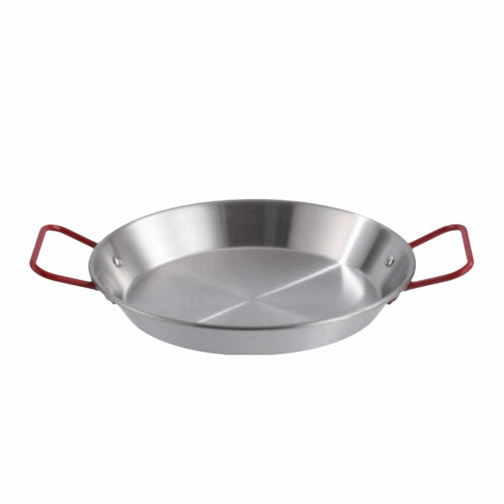 18/20/22/24cm Seafood Plate Nonstick Surface Dual Loop Handle Frying Pan Uniform Heat Transfer Flat Bottom Food Tray