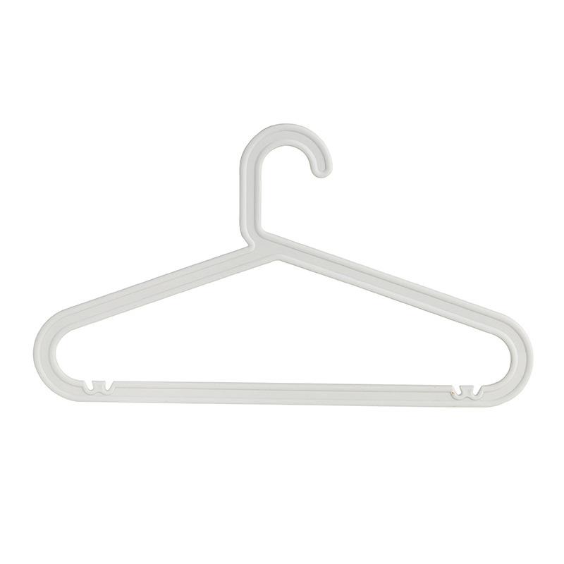 Товары для дома Товары без следов Вешалка для одежды Бытовая пластиковая для взрослых Многофункциональные нескользящие белые вешалки