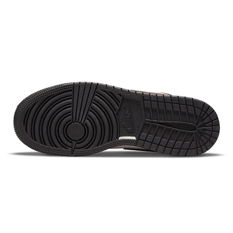 Детские кроссовки Air Jordan 1 Low SE GS Light Chocolate Brown Black Sail DM0589-200