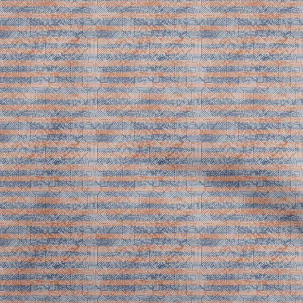 oneOone Хлопок Смесовая Ткань Темно-Оливкового Зеленого Цвета Геометрические Линии С Текстурой Материал Для Шитья Ткань С Принтом На Метры 40 Дюймов
