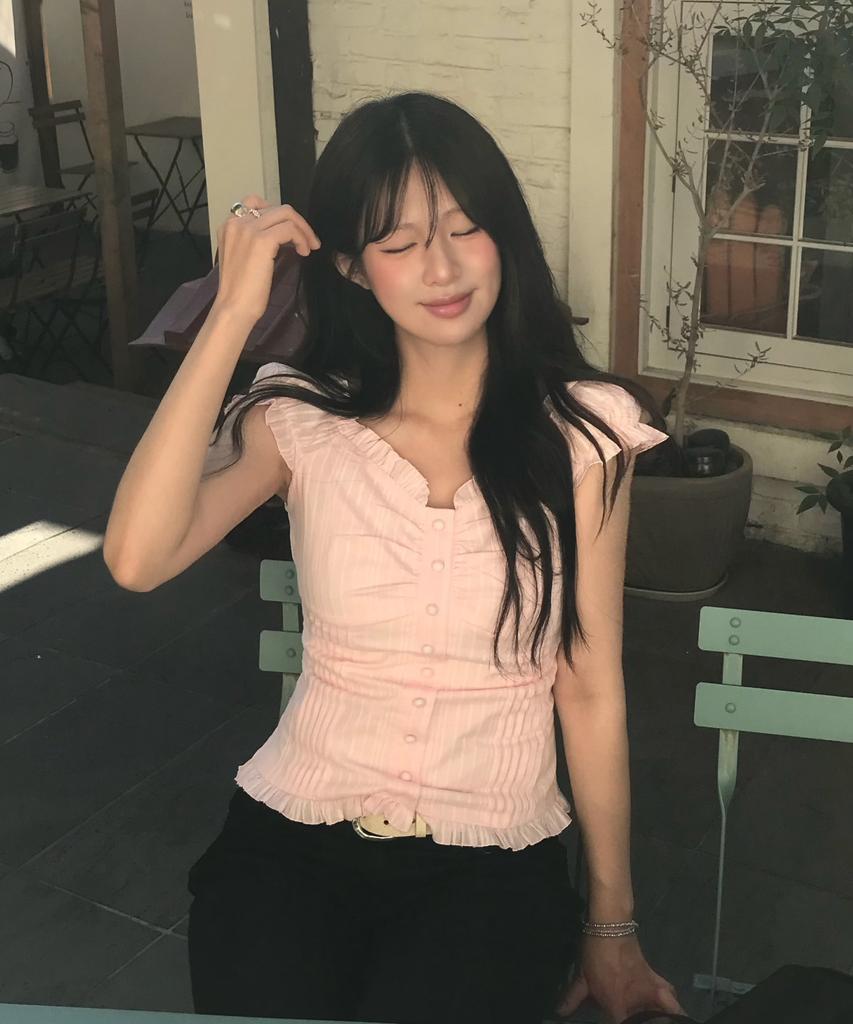 LOTSYOU Lotsyou_Ella Blouse Light Pink