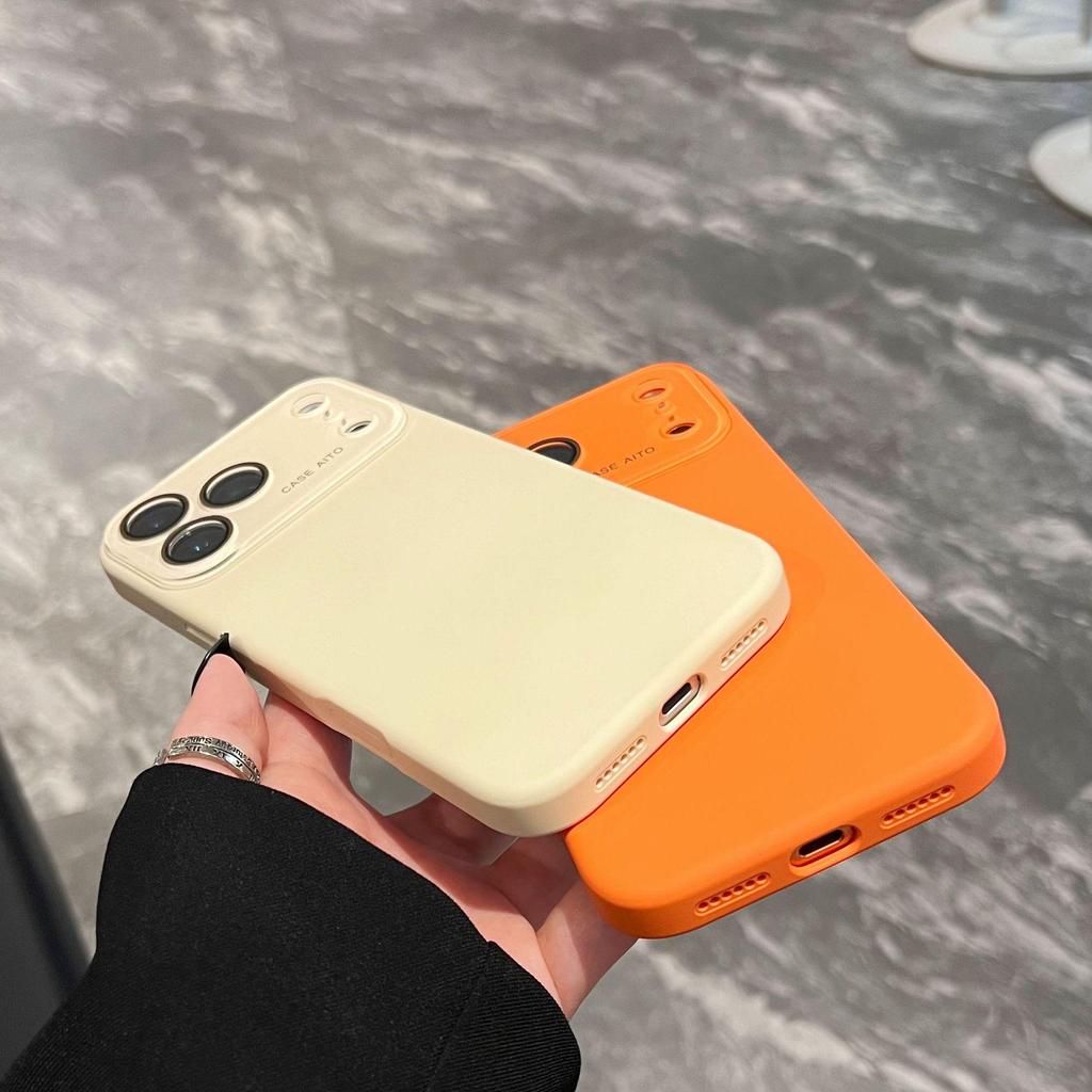 Мягкий силиконовый чехол для iPhone 17 Pro Max: Защита от падений, Текстура, как у кожи, Большое окно