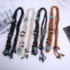 Versatile Braided Waist Belt Ethnic Style Dress Chain Waist All-Matched Woven Belt  Women