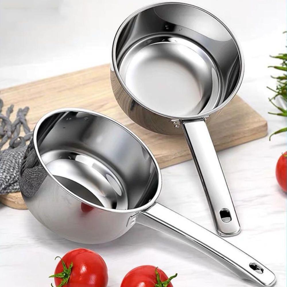 Утолщенный половник из нержавеющей стали для воды, нержавеющая кастрюля для молока, столовая посуда, черпак для воды, суп