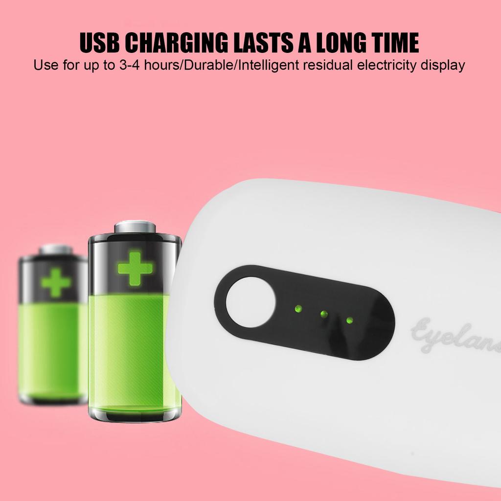 Вентилятор для сушки ресниц USB-перезаряжаемый вентилятор для сушки клея для наращивания ресниц