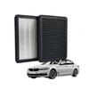 HEPA салонный фильтр для BMW 5 серии, 740+, X5, X6, X7, двухслойный HEPA с активированным углем, OEM замена, очиститель воздуха в салоне автомобиля