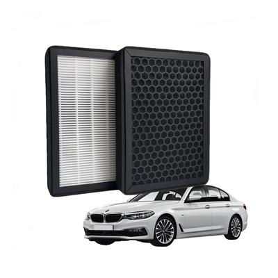 HEPA салонный фильтр для BMW 5 серии, 740+, X5, X6, X7, двухслойный HEPA с активированным углем, OEM замена, очиститель воздуха в салоне автомобиля