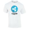 Ripple Xrp Distressed Premium Unisex T-Shirt Dtg Bitcoin Digital Currency P2P