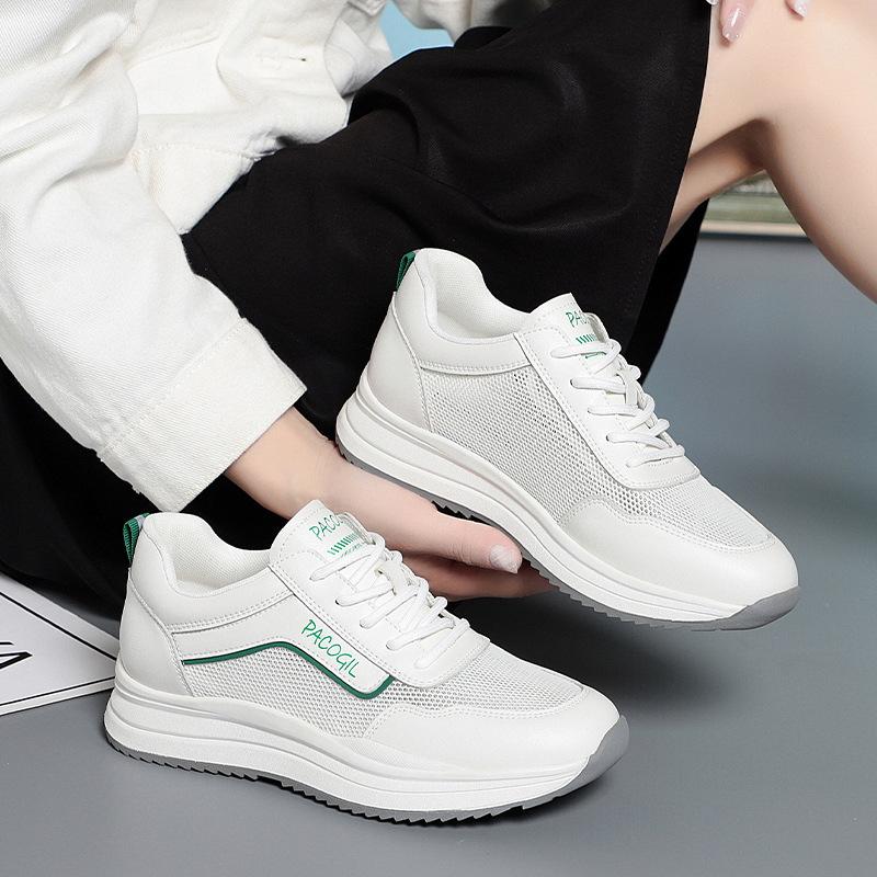 Casual sports shoes women's summer 2026 new running shoes mesh breathable soft-soled mother shoes lightweight running shoes