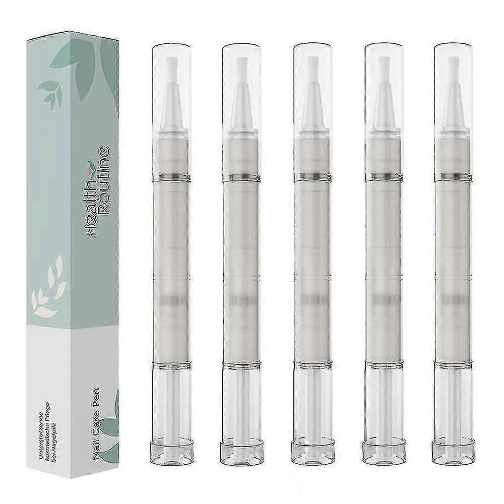 5x Healthroutine Nail Care Pen Cosmetic Nail Fungus Treatment Quick Intensive For Nails With Aloe Vera Tea Tree Oil_c5_y146