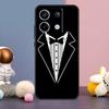 Suit and Tie Case For Xiaomi Redmi Note 14 13 9 10 11 12 15 Pro Plus Redmi 15 15C 14C 10C 12C 13C Cover