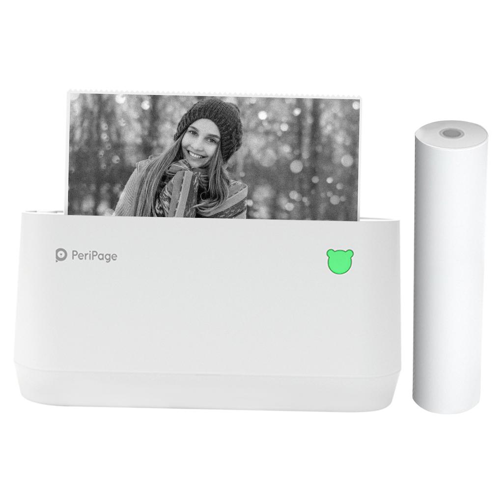 Мини-термопринтер PeriPage A9 MAX, портативный беспроводной фотопринтер BT с разрешением 203 точки на дюйм, без чернил