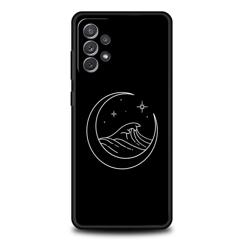 Чехол 'Горный пейзаж Солнце Луна' для Samsung A51 A71 A21S A12 A11 A15 A25 A31 A41 A23 A33 A53 A73 A05S A13 5G A35 A55