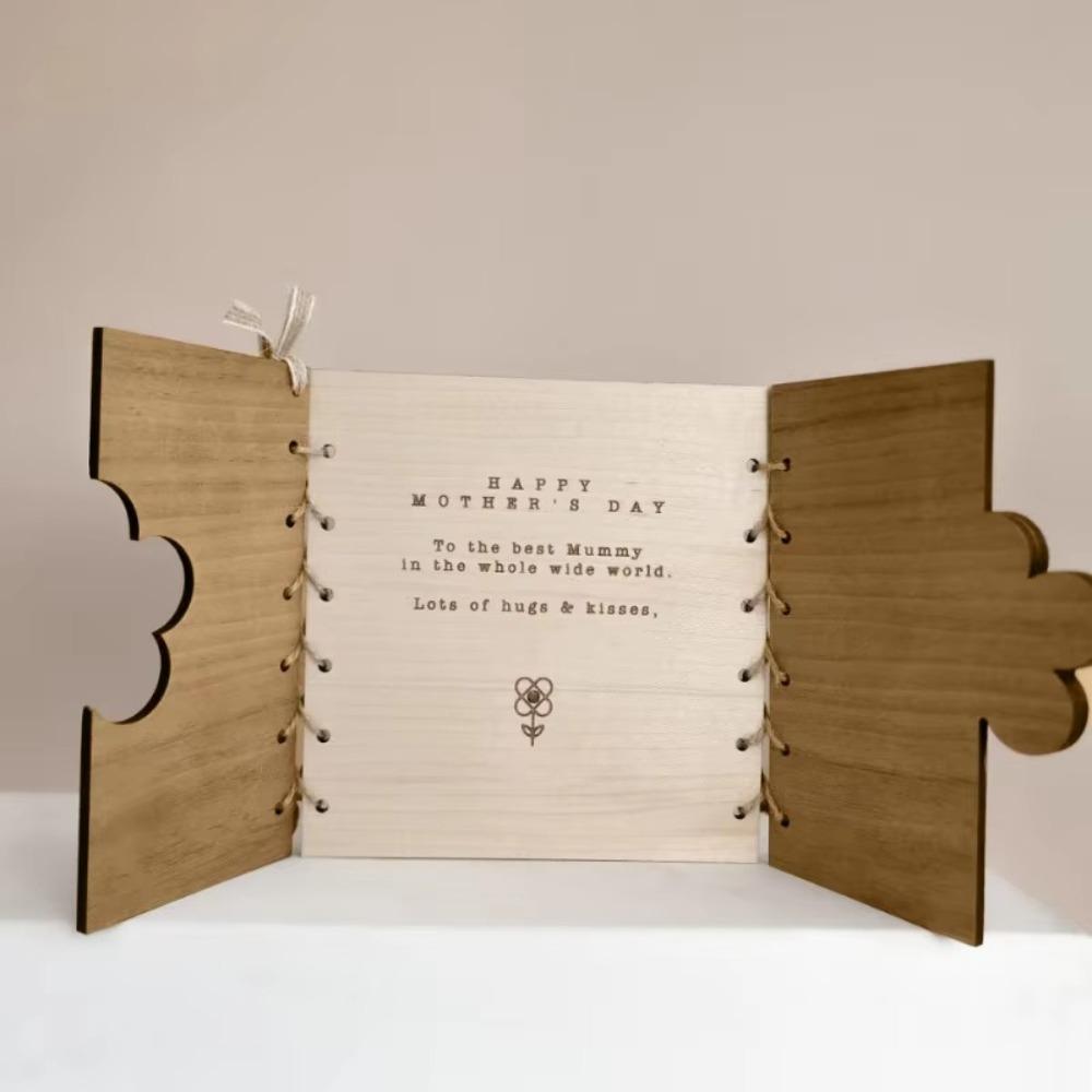 Funny Mother's Day Greeting Card Forget-me-not Floral Birthday Card  Thanksgiving Days