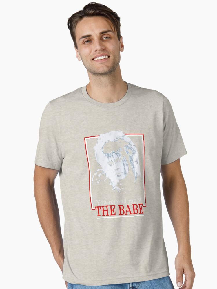 David Bowie Womens Labyrinth Retro You Remind Me of The Babe Essential T-Shirt