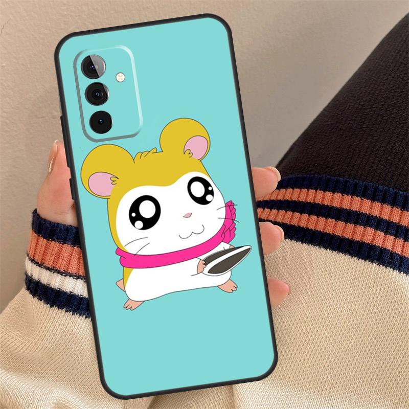 Милый забавный чехол-хомяк для Samsung Galaxy A54 A34 A14 A56 A36 A16 A06 A13 A53 A12 A22 A32 A52 A35 A17 A15 A55