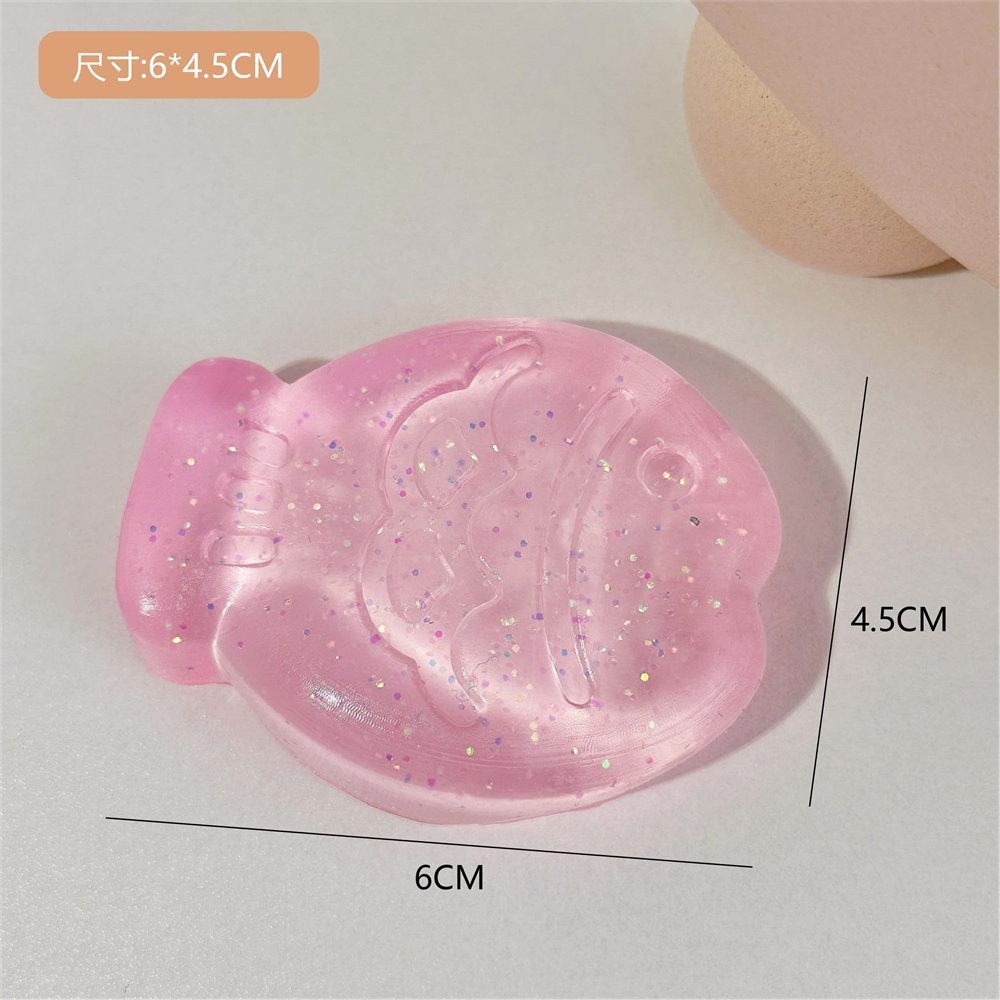 Pinching Cat Paw Fish Cat Paw Mini Mochi Ice Pressure Ball Toy Squeeze Toy Mini Mochi Ice Block