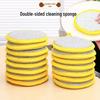 Двусторонняя кухонная губка и абразивная подушечка для посуды с антипригарным покрытием