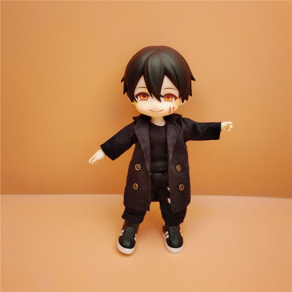 Long Coat OB11 Windbreaker Coat Warm Clothing Doll Clothes DIY Toy Doll Coat Jackets  Kids Gift