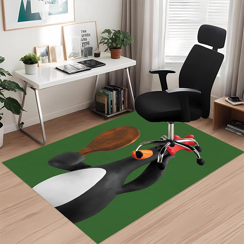 Feathers McGraw Printed Carpetrugfor Office Chair Living Room Bedroom Kitchen Room Decor Gifts