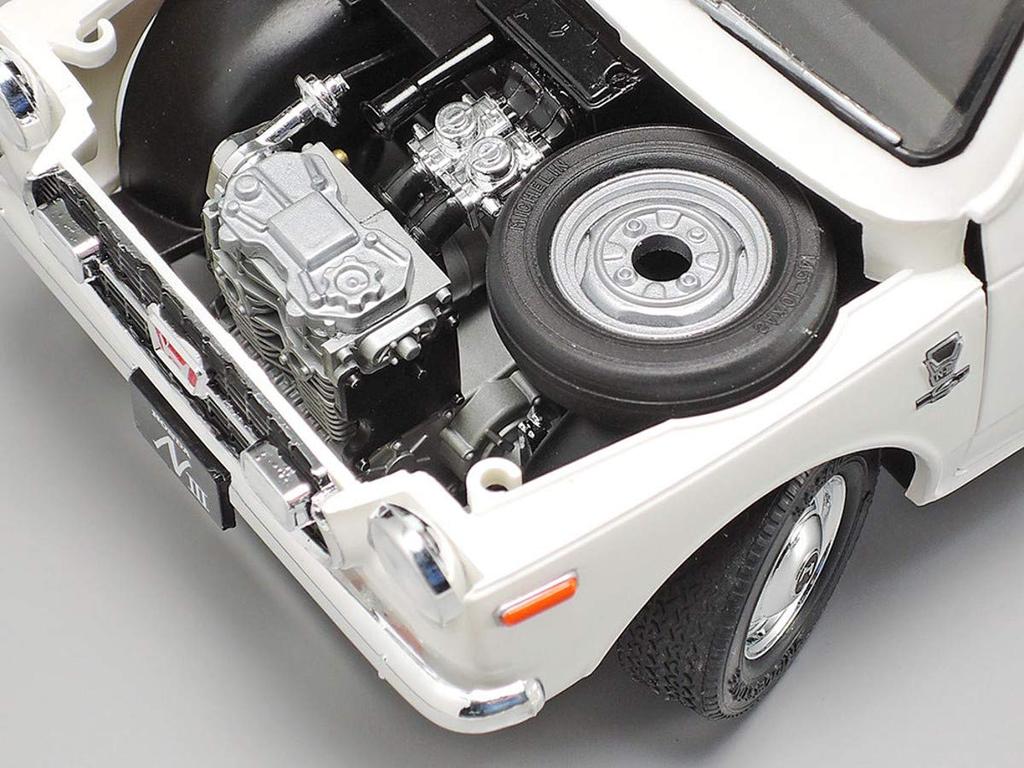 Tamiya Challenger Series Honda N III 360 Plastic Model 10010 1/18 No.10