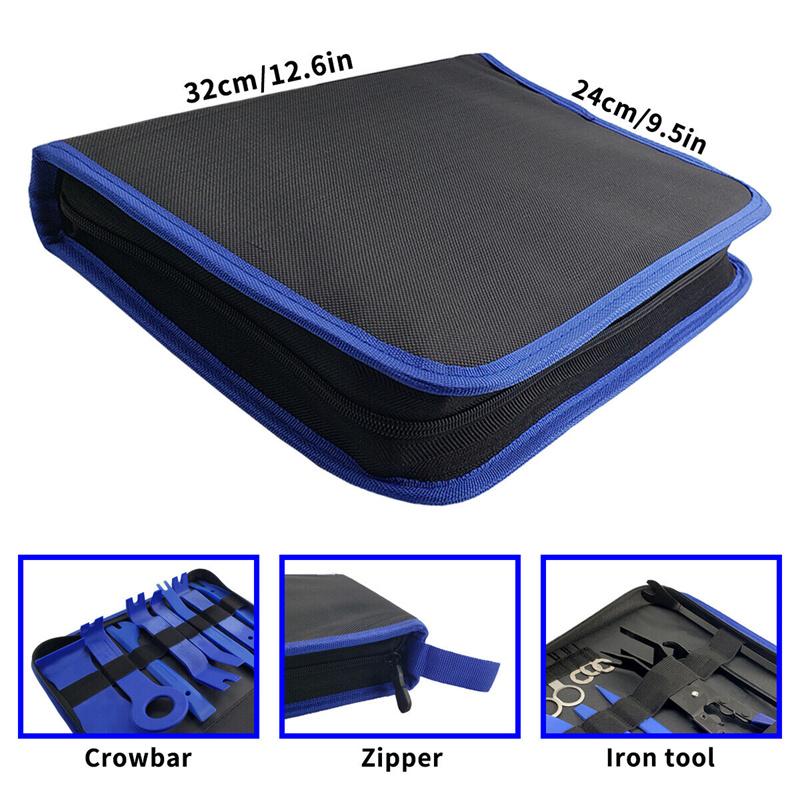 Набор инструментов для разборки вручную, набор для снятия внутренних дверных зажимов, обшивки приборной панели, набор для ремонта и вскрытия автомобиля, набор ключей