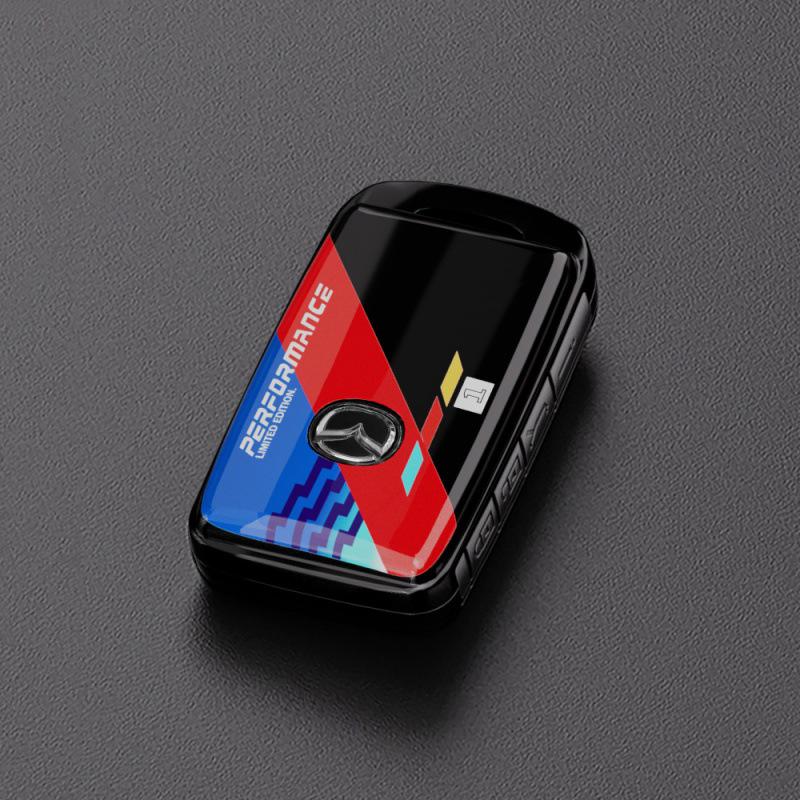 Mazda Key Case: Fits CX4, Axela, CX5, Atenza, M3, CX30 - Painted Shell