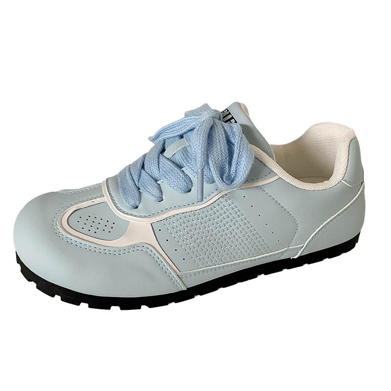 B3506 Puff Shoes Series/латексные стельки Mango Head Little White Shoes Женская обувь для скейтбординга Dexun Shoes 2024 Новинка Популярная