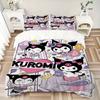 3pcs Kuromi, Character Goods Bedding Set: Perfect for Bedroom or Guest Room. Soft and Comfortable with No Core Included yy251009209