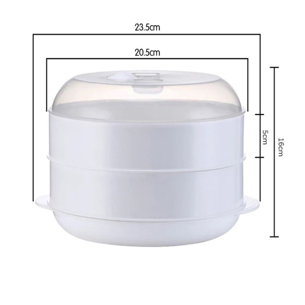 High Quality Steamer Multi Layer Special Steamer Dumpling Container Steamed Bun Microwave Oven