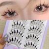 Сегментированные ресницы Little Devil Fake Lashes Отдельные пучки ресниц Конические перекрестные ресницы