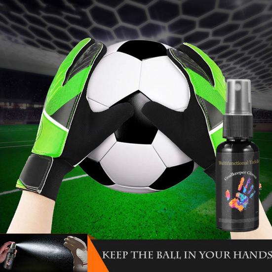 30ML Goalkeeper Glove Tackifier Sticky Glue Spray Lightweight Portable Soccer Goalkeeper Glove Grip Spray
