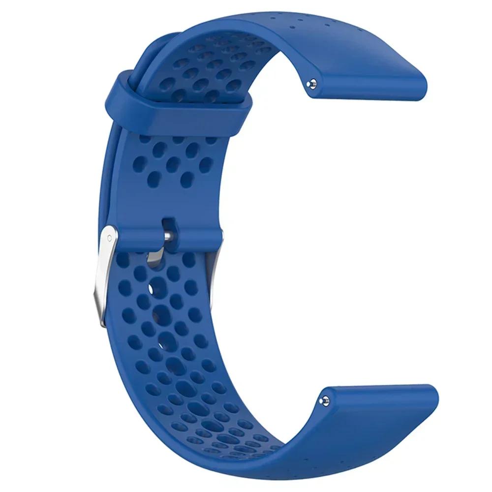 Силиконовый ремешок для TicWatch Pro 3 Ultra Ремешок для TicWatch GTW/GTX/S2/E2/E3/GTH Замена 20 мм 22 мм Спортивный дышащий аксессуар
