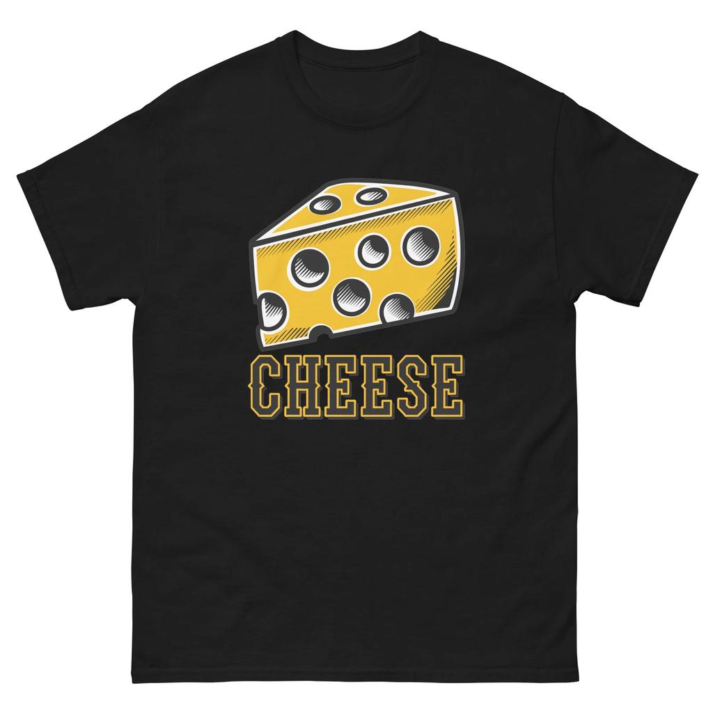 Cheese Lover Food Image Cartoon Funny T-Shirt Shirt