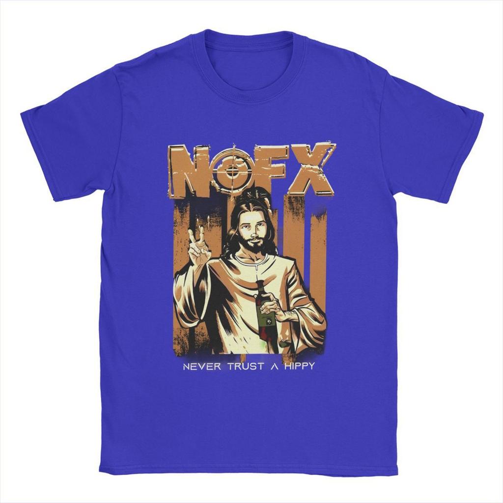 Nofx Hip Hop Drunk Unisex T Shirts Band Punk Rock Humorous Highend Luxury Unisex Style Both of Unisex and Women