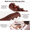 Прочный массажный stick для тела с 37 шариками, универсальный ручной акупунктурный массажер, инструмент для релаксационной терапии, скребок для спины