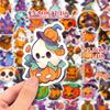 50pcs Halloween Pumpkin Monster Motorcycle Car Graffiti Sticker Trunk Water Cup DIY Sticker Decal