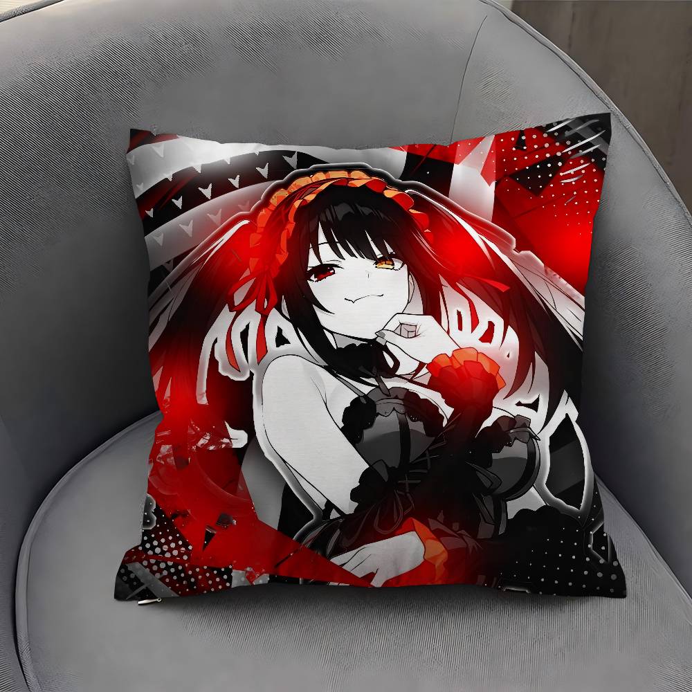 Аниме DATE A LIVE Наволочка Подушка-плед для дивана автомобиля Рождественский подарок