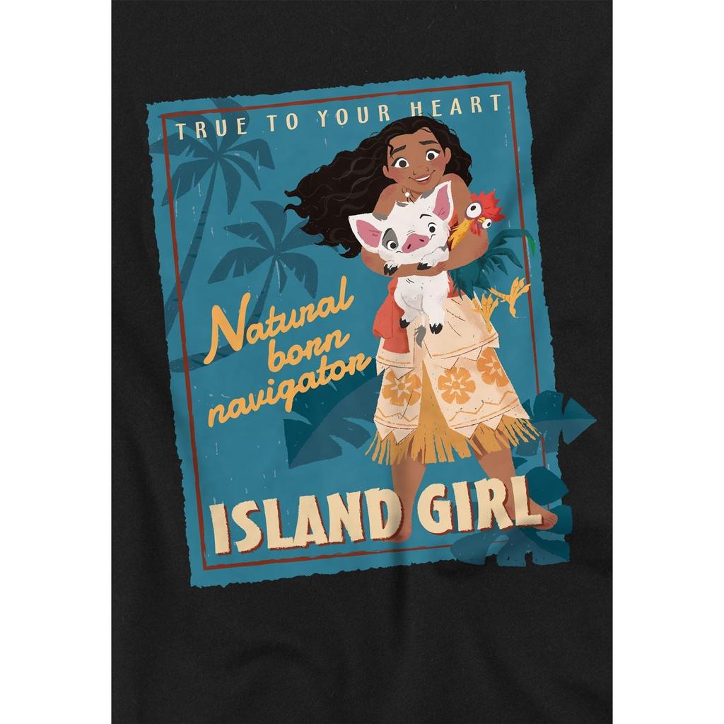Moana Childrens/Kids Island Girl T-Shirt