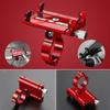 Aluminum Alloy Bicycle Phone Holder Anti Slip Handlebar Mount Bracket Rack Bike Phone Mount Scooter Mobile Phone Holder