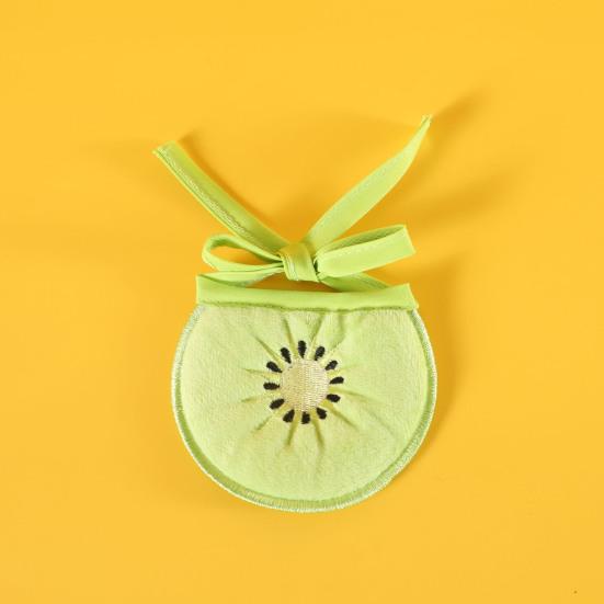 Мультяшный фрукт, питомец, бандана, арбуз, апельсин, киви, шейный платок, шарф, регулируемый нагрудник для питомца, аксессуары для собак и кошек