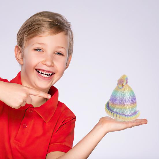 3D-печатная фигурка змеиного яйца с подвижными суставами, фигурка змеиной скорлупы