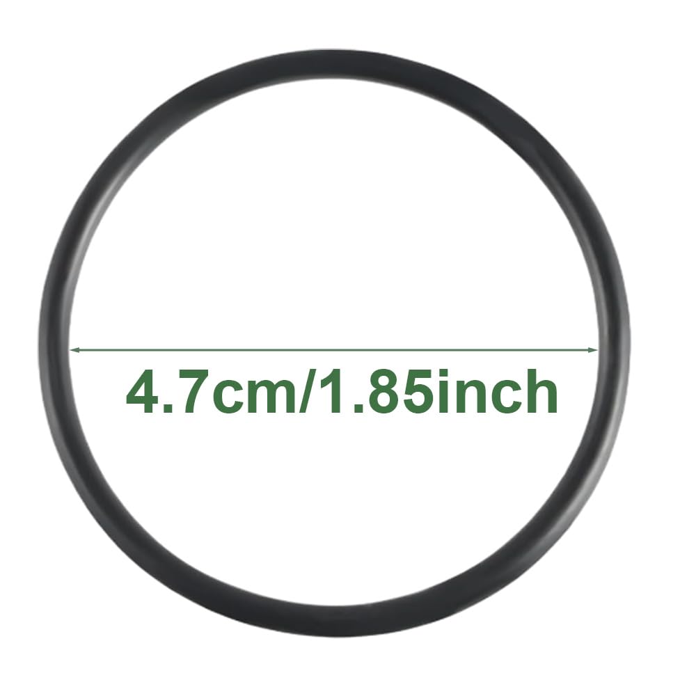 Riloer Front Wheel Hub Cap O-Ring, Replace 5410470, Compatible with Polaris 300 1995, Compatible with Polaris Big Boss 400L 1996-1997, 2 pcs