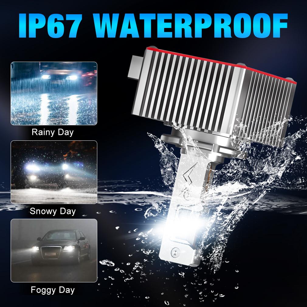 2 шт. 70000 лм D3S светодиодные лампы для фар D1S D2S D4S D8S D1R D2R D3R D4R D8R Turbo LED 30SMD CSP фары для BMW Benz Volvo Лампа Canbus 110 Вт Фара 6000 К