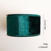 Christmas Velvet Ribbon With Soft Texture For Crafting Holiday Wreaths And Bouquets