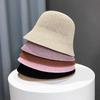 Fisherman's Hat, Spring and Summer Hollow Thin Design, Sun Protection and Sunshade Bucket Hat, Face Enhancing Small Basin Hat