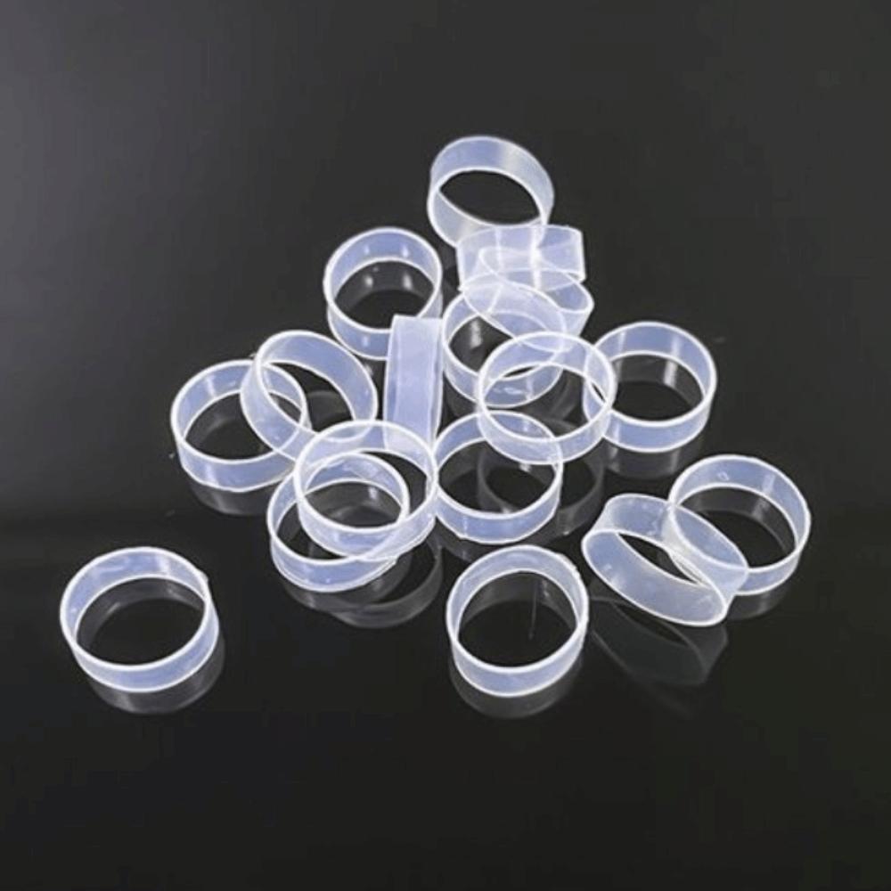 8PCS Transparent Joystick Protection Rings for PS5 PS4 Pro Xbox VR2 ROG