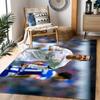 Cristiano Ronaldo's Portugal Jersey Floor Rug Office Rug Suitable for Game Room Study room Kitchen Living Rooms Anti-slip Rug Office home decor